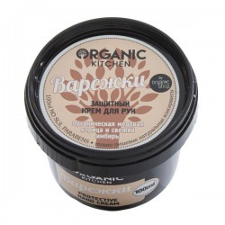 Крем для рук, Organic Kitchen (Органик Китчен) 100 мл Варежки защитный медовая корица и свежий имбирь