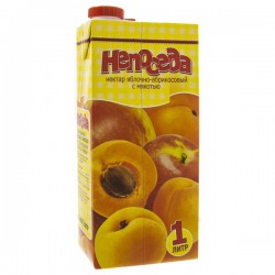 Нектар Непоседа яблочно-абрикосовый с мякотью 1 л