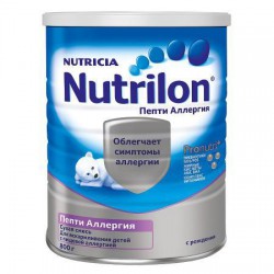 Смесь молочная, Nutrilon (Нутрилон) 800 г Пепти Аллергия с пребиотиками с рождения